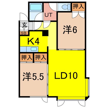 キャメロン1・2の物件間取画像